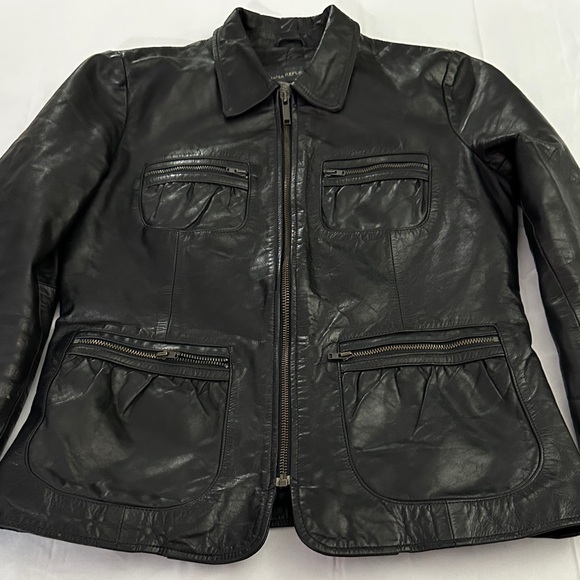 Black Leather Jacket - Picture 3 of 15